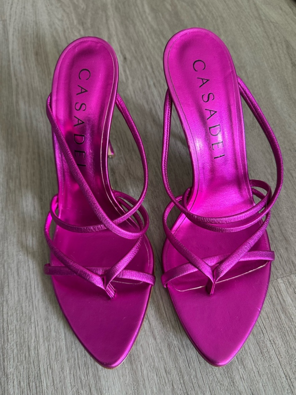 Casadei Julia Lucrezia 105mm sandals Size 41 MSRP $675